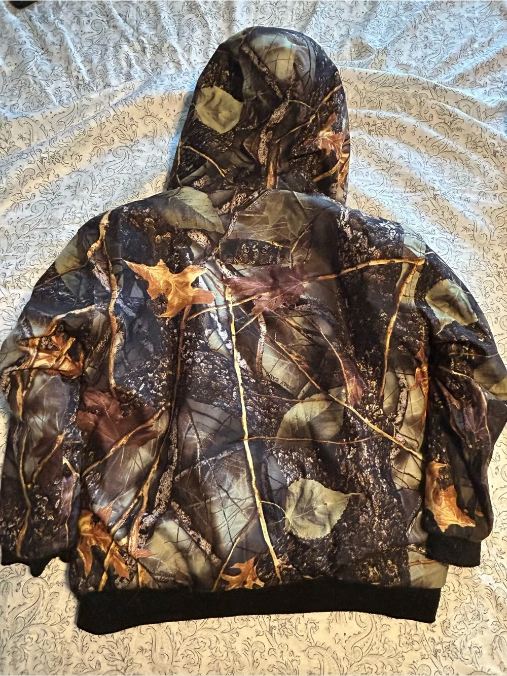 WFS Element Gear Youth Insulated Camo Bomber Jacket